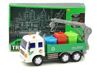 Opakowanie Śmieciarka światło i dźwięk 1:18