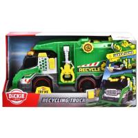 Śmieciarka ze światłem i dźwiękiem 39cm. Wydawca: Dickie Toys. SmakLiter.pl Opakowanie Śmieciarka ze światłem i dźwiękiem 39cm