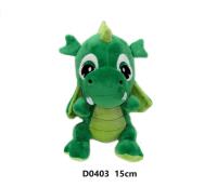 Opakowanie Smok ciemny zielony 15cm