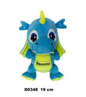 Opakowanie Smok ''Kraków'' błękitny żółty 19cm