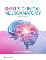 Snell's Clinical Neuroanatomy 9e. Autor: Splittgerber Ryan. SmakLiter.pl Okładka książki Snell's Clinical Neuroanatomy 9e