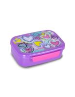 Opakowanie Śniadaniówka z przegródką Coolpack Foodyx Sew Heart