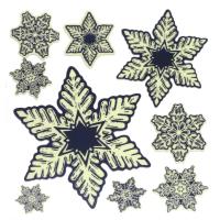 Opakowanie Śnieżynki świecące w ciemności