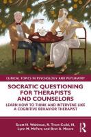 Opakowanie Socratic Questioning for Therapists and Counselors