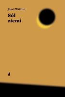 Sól ziemi. Autor: Wittlin Józef. SmakLiter.pl Okładka książki Sól ziemi