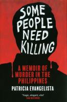 Some People Need Killing. Autor: Evangelista Patricia. SmakLiter.pl Okładka książki Some People Need Killing