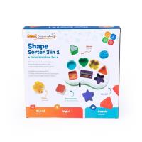 Opakowanie Sorter kształtów 3w1