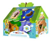 Opakowanie Sorter kształtów domek drewniany Frootimals
