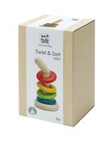 Opakowanie Sortuj i Kręć zabawki drewniane