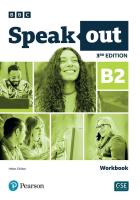 Okładka książki Speakout 3rd Edition B2 WB with key