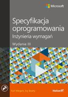 Okładka książki Specyfikacja oprogramowania. Inżynieria wymagań