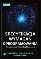 Okładka książki Specyfikacja wymagań oprogramowania. Kluczowe...