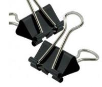 Opakowanie Spinacz binder clip 41 mm a'12