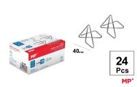 Opakowanie Spinacze do papieru krzyżowe 40mm Motyl 24szt