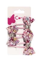 Spinki z kokardką 3szt. Wydawca: Coralico. SmakLiter.pl Opakowanie Spinki z kokardką 3szt