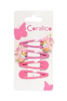 Spinki z kolorowym konikiem. Wydawca: Coralico. SmakLiter.pl Opakowanie Spinki z kolorowym konikiem