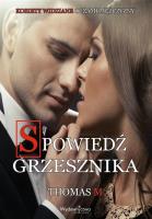 Spowiedź grzesznika. Autor: Thomas M. SmakLiter.pl Okładka książki Spowiedź grzesznika