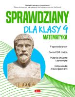 Okładka książki Sprawdziany dla klasy 4. Matematyka