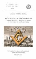 Sprawiedliwi chcą być doskonali. Autor: Łukasz Tomasz Sroka. SmakLiter.pl Okładka książki Sprawiedliwi chcą być doskonali