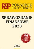Sprawozdanie finansowe 2023. Autor:   Praca zbiorowa. SmakLiter.pl Okładka książki Sprawozdanie finansowe 2023