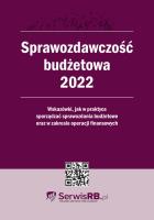 Okładka książki Sprawozdawczość budżetowa 2022