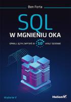 Okładka książki SQL w mgnieniu oka.
