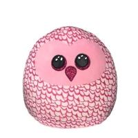 Opakowanie Squish-a-Boos Pinky różowa sowa 30 cm