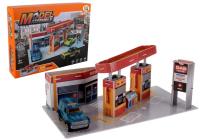 Opakowanie Stacja benzynowa z autkami