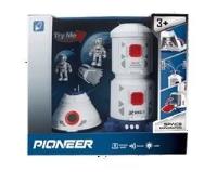 Opakowanie Stacja kosmiczna z kosmonautami