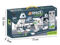 Opakowanie Stacja kosmiczna ze światłem