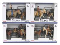 Opakowanie Stadnina, 2 konie, jeździec i akcesoria MIX