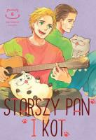 Starszy Pan i Kot. Tom 6. Autor: Umi Sakurai. SmakLiter.pl Okładka książki Starszy Pan i Kot. Tom 6