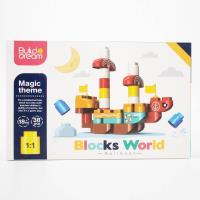 Opakowanie Statek z klocków 38el