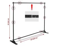 Opakowanie Stelaż do paneli dekoracyjnych (regulowany)