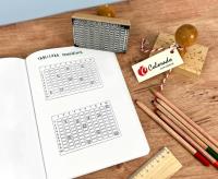Opakowanie Stempel tabliczka mnożenia do 100