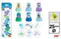 Stempelki dla dzieci Kosmos 6szt. Wydawca: MP Main Paper. SmakLiter.pl Opakowanie Stempelki dla dzieci Kosmos 6szt