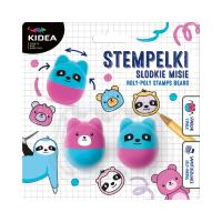 Opakowanie Stempelki wańka wstańka Misie Kidea