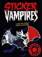 Sticker Vampires. Wydawca: Laurence King Publishing. SmakLiter.pl Opakowanie Sticker Vampires