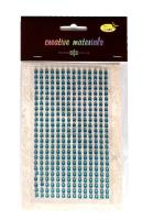 Opakowanie Stiker z kryształkami 4mm 336szt jasnoniebieskie