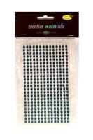 Opakowanie Stiker z kryształkami 4mm 336szt turkusowy