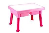 Stół do zabawy różowy. Wydawca: Technok. SmakLiter.pl Opakowanie Stół do zabawy różowy