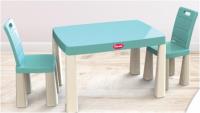Stolik dziecięcy + 2 krzesełka. Wydawca: Doloni. SmakLiter.pl Opakowanie Stolik dziecięcy + 2 krzesełka