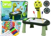 Opakowanie Stolik z projektorem 2w1 zielony Dinozaur