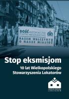 Stop eksmisjom. Wydawca: Bractwo Trojka. SmakLiter.pl Opakowanie Stop eksmisjom