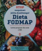 Stop zespołowi jelita drażliwego! Dieta FODMAP. Autor: Mollie Tunitsky. SmakLiter.pl Okładka książki Stop zespołowi jelita drażliwego! Dieta FODMAP