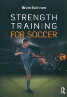 Strength Training for Soccer. Autor: Swinnen. SmakLiter.pl Okładka książki Strength Training for Soccer