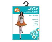 Opakowanie Strój dla dorosłych Bawarka pomarańczowa rozm. S