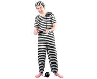 Opakowanie Strój dla dorosłych Więzień rozm. uniwersalny