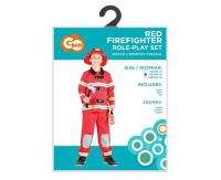 Opakowanie Strój dla dzieci Czerwony Strażak rozm.130/140cm