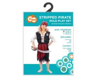Opakowanie Strój dla dzieci Pasiasta Piratka rozm.120/130cm
